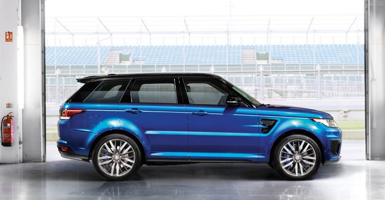 2015 Range Rover Sport SVR Blue