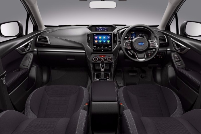 New Subaru Impreza Interior