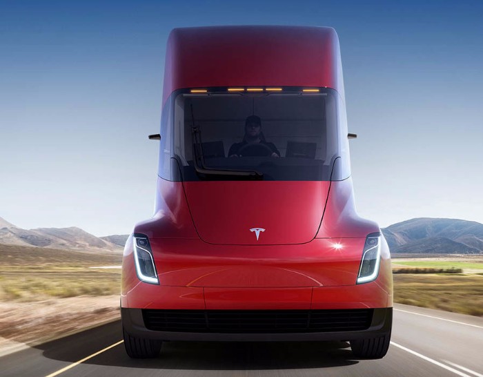 Tesla Semi Truck Lorry
