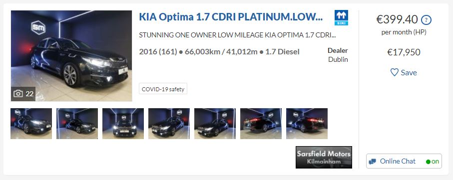Kia Optima For Sale