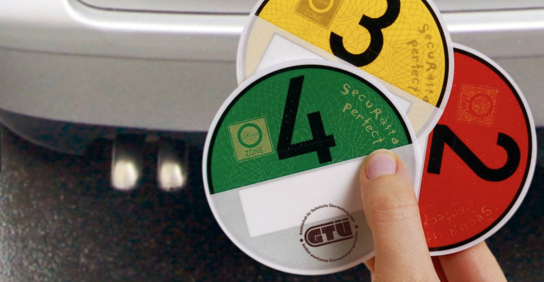 Emission Zone Stickers