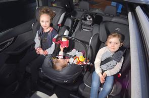 Cars that can take three child seats