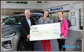 Mooneys Hyundai fundraising for Our Lady's Hospital