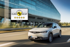 Electric Mazda MX-30 gains 5 star Euro NCAP rating
