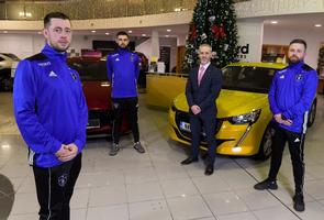 Sandyford Motor Centre wins Carzone sponsorship for St Mary’s Boys FC