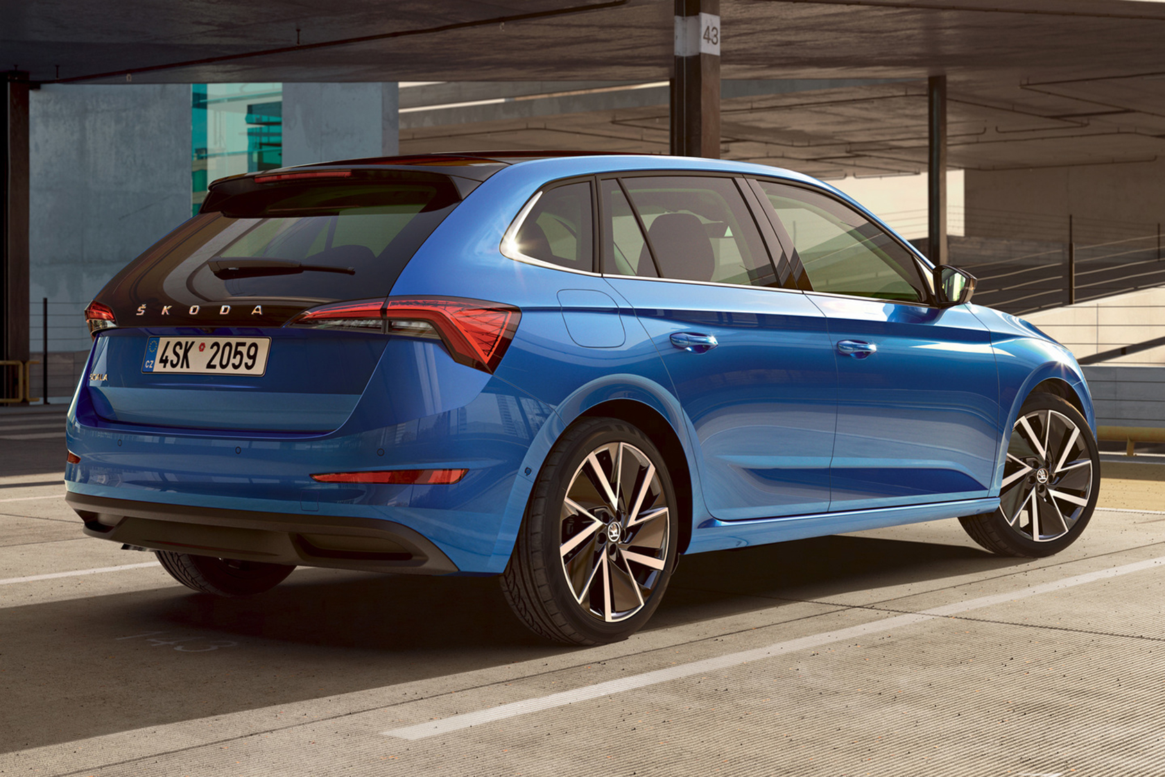 Skoda Scala 2020 салон