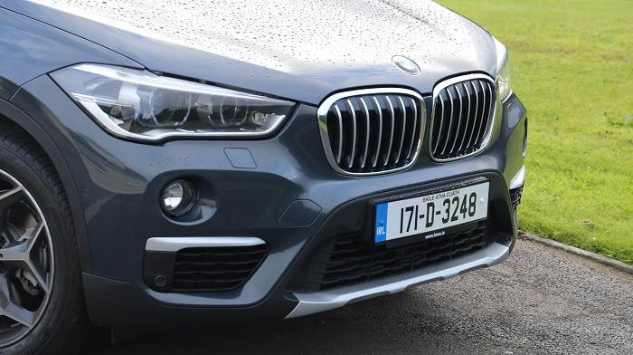 2017 BMW X1 front bumper