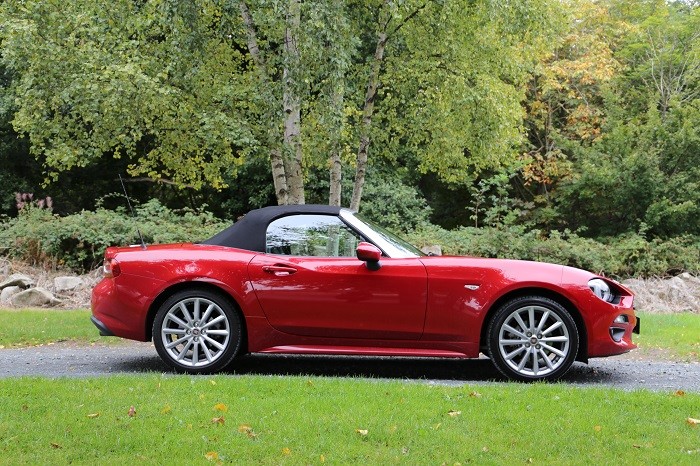 The new Fiat 124 Spider