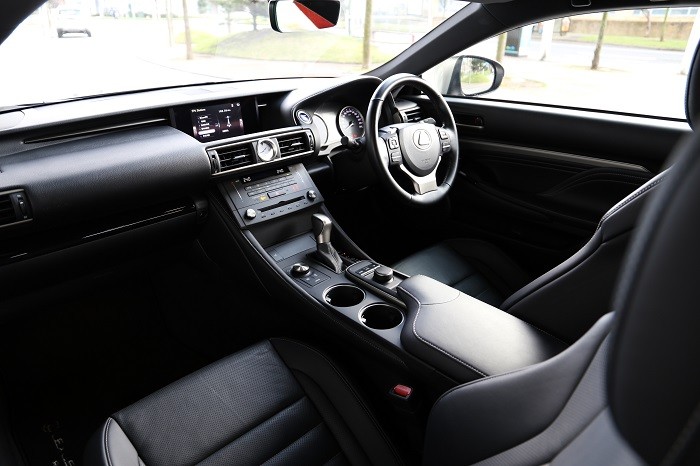Lexus RC interior