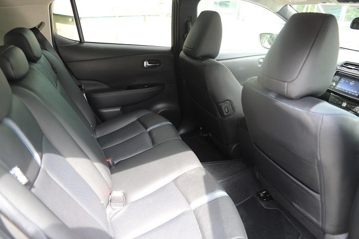 Nissan LEAF rear seats