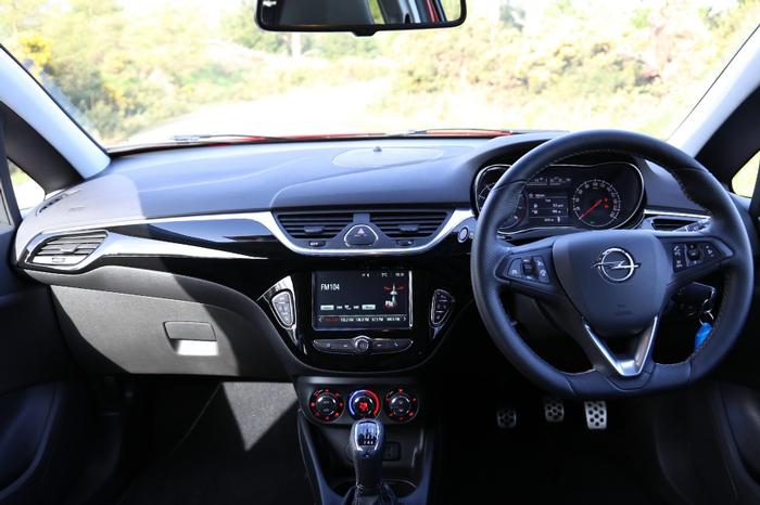 Opel Corsa GSi Interior