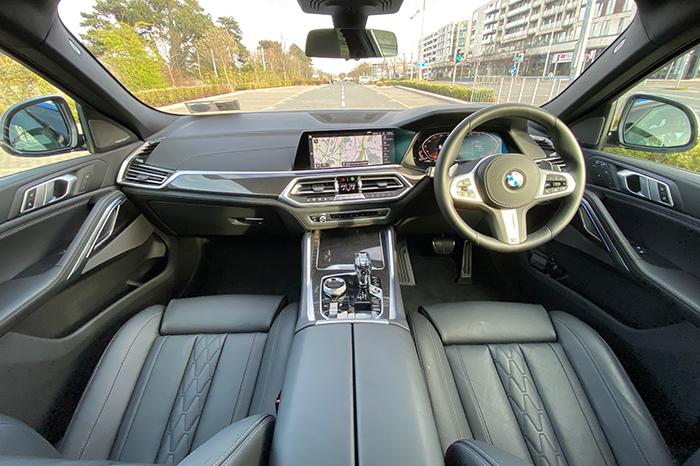 BMW X6 interior third generation