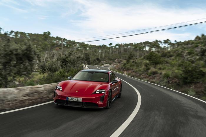 2022 Porsche Taycan Sport Turismo Prices, Reviews, and Pictures